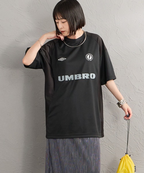 umbro（アンブロ） tシャツ 別注 メッシュ切り替え ゲームシャツ