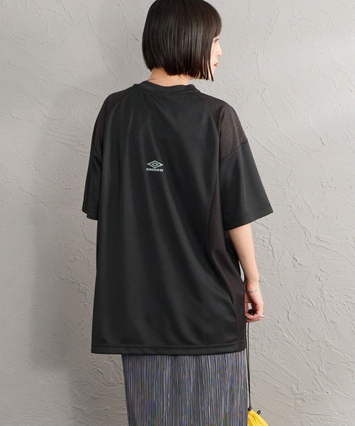 umbro（アンブロ） tシャツ 別注 メッシュ切り替え ゲームシャツ