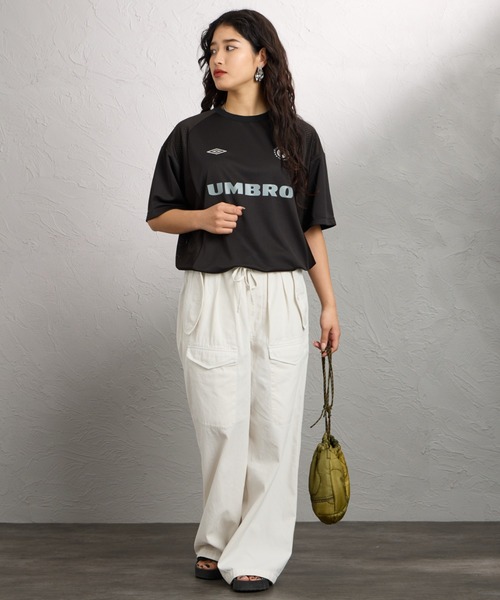 umbro（アンブロ） tシャツ 半袖 別注 メッシュ切り替え ゲームシャツ