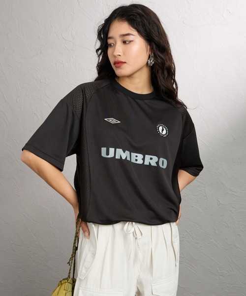 umbro（アンブロ） tシャツ 別注 メッシュ切り替え ゲームシャツ