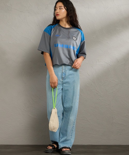umbro（アンブロ） tシャツ 半袖 別注 メッシュ切り替え ゲームシャツ