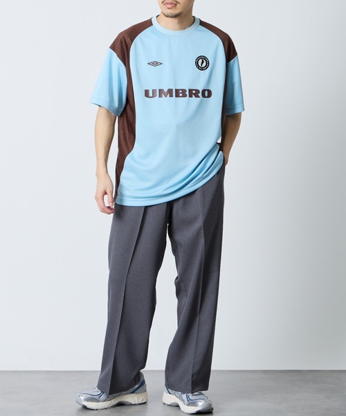 90s UMBRO マンチェスターユナイテッド メッシュTシャツ ゲームシャツ UMBRO(アンブロ) / 90s/98-00UK製マンチェスターユナイテッドマンU