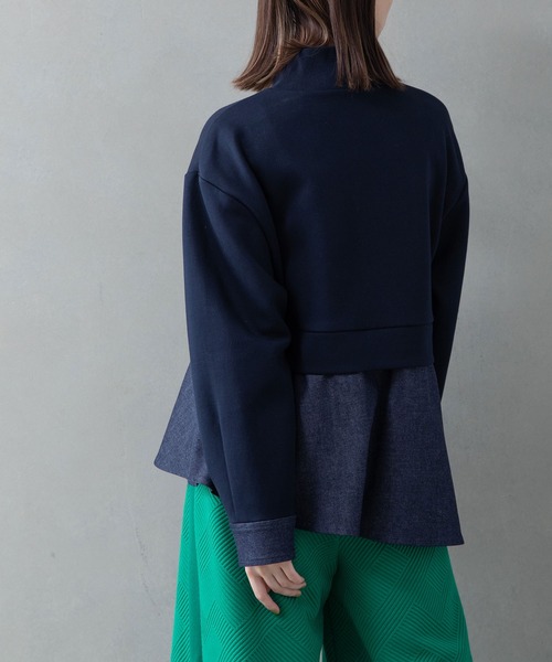 「MARECHAL TERRE」 長袖カットソー MEDIUM ブラック レディース_画像7