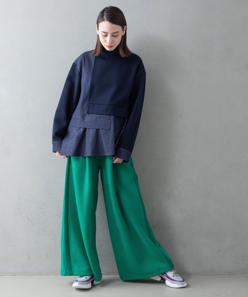 「MARECHAL TERRE」 長袖カットソー MEDIUM ブラック レディース_画像8