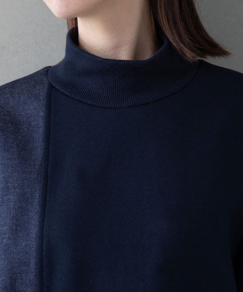 「MARECHAL TERRE」 長袖カットソー MEDIUM ブラック レディース_画像9