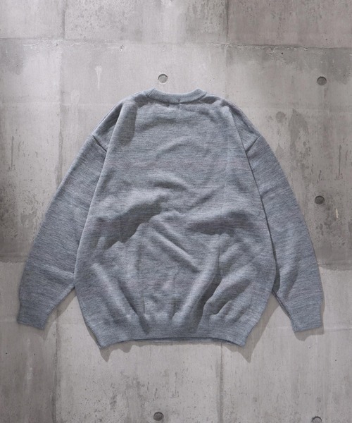 「The Endless Summer」 長袖ニット MEDIUM グレー メンズ_画像7