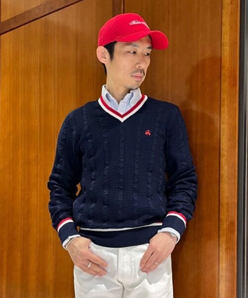 BROOKS BROTHERS（ブルックスブラザーズ） セーター ニット コットン