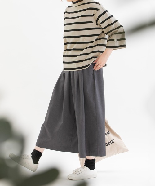 「nop de nod」 7分袖カットソー 3 ブルー レディース_画像8