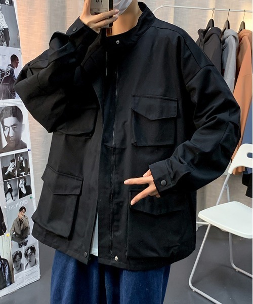 「NEW GENTLEMAN」 ブルゾン X-LARGE オリーブ メンズ_画像2