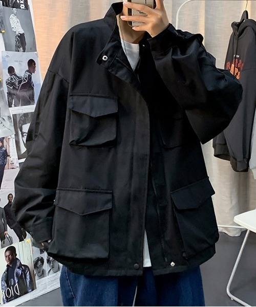 「NEW GENTLEMAN」 ブルゾン X-LARGE オリーブ メンズ_画像3