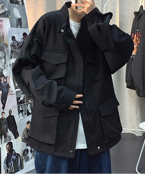 「NEW GENTLEMAN」 ブルゾン X-LARGE オリーブ メンズ_画像5
