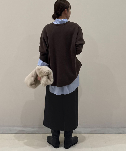 「SLOBE IENA」 スカート 38 ブラック レディースの画像