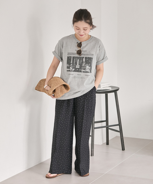 新品タグ付　JOURNAL STANDARD JOURNAL STANDARD relume｜《予約》カラーリネンドロストシャツ