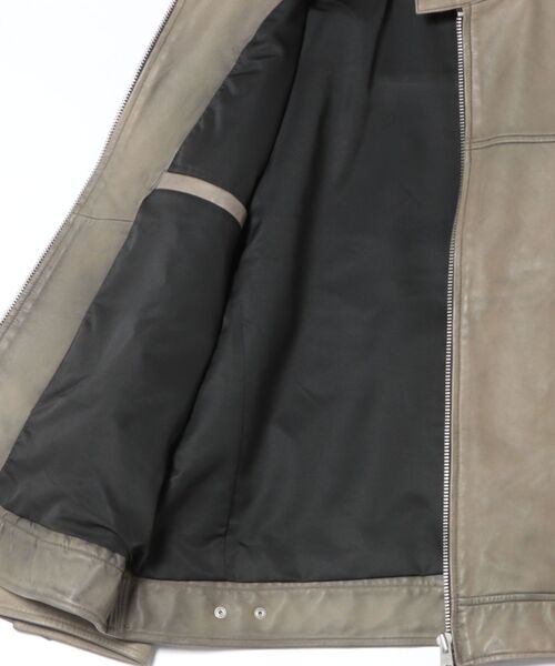 コート ジャケット FELIX LTHR RACER JKT メンズの画像