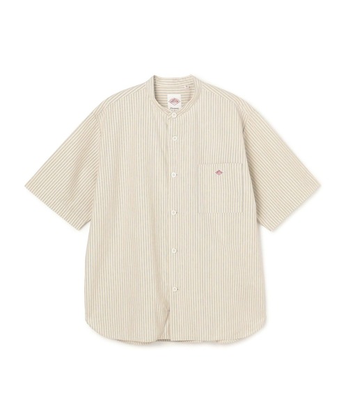 Danton（ダントン） 半袖シャツ 44 ベージュ系その他 メンズ