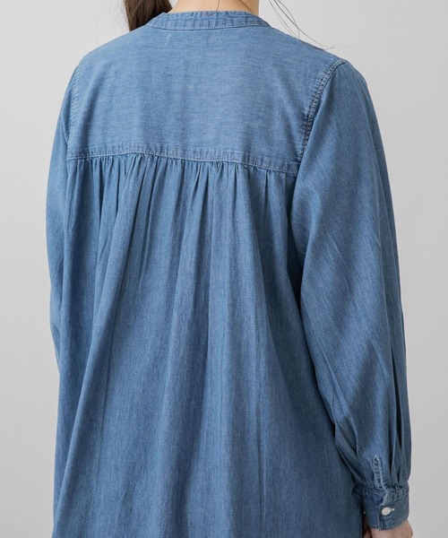 「URBAN RESEARCH Sonny Label」 長袖ワンピース FREE ライトインディゴブルー レディース_画像8