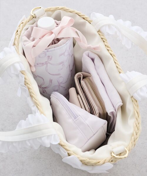 Maison de FLEUR（メゾンドフルール） ハンドバッグ フリルハンドル