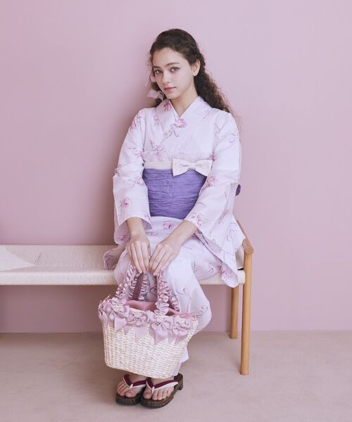 Maison de FLEUR（メゾンドフルール） ハンドバッグ フリルハンドル