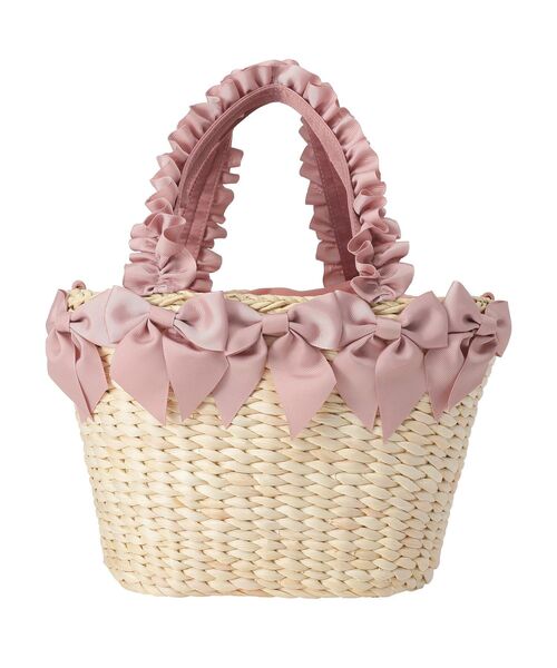 Maison de FLEUR（メゾンドフルール） ハンドバッグ フリルハンドル