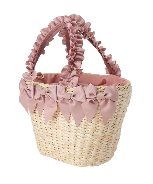 Maison de FLEUR（メゾンドフルール） ハンドバッグ フリルハンドル