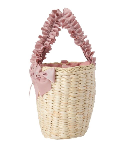 Maison de FLEUR（メゾンドフルール） ハンドバッグ フリルハンドル