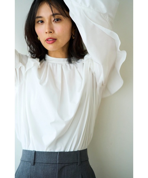 「Emma Taylor」 長袖ブラウス FREE ホワイト レディース_画像4