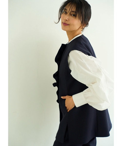 「Emma Taylor」 長袖ブラウス FREE ホワイト レディース_画像8