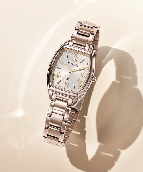 【ほぼ未使用】CITIZEN 腕時計 xC  エコドライブ(デジタル時計付き) XC 腕時計 xC クロスシー mizu collection 光発電エコ・ドライブ電波