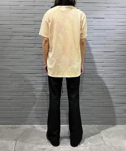 「DIET BUTCHER」 半袖Tシャツ X-LARGE ベージュ メンズ_画像4