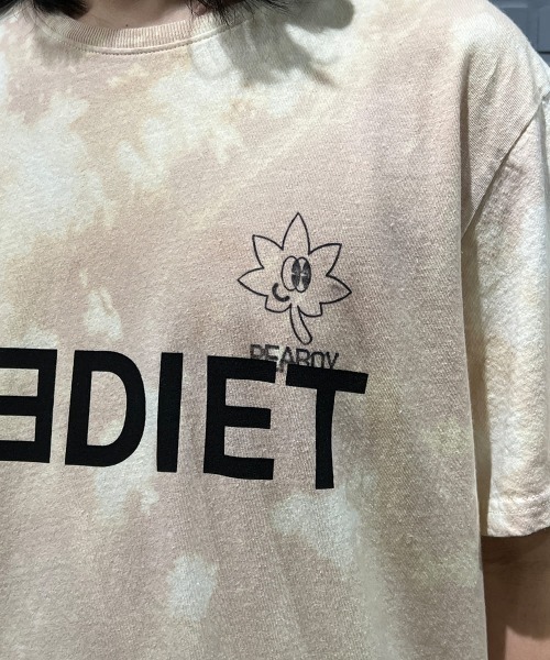 「DIET BUTCHER」 半袖Tシャツ X-LARGE ベージュ メンズ_画像8