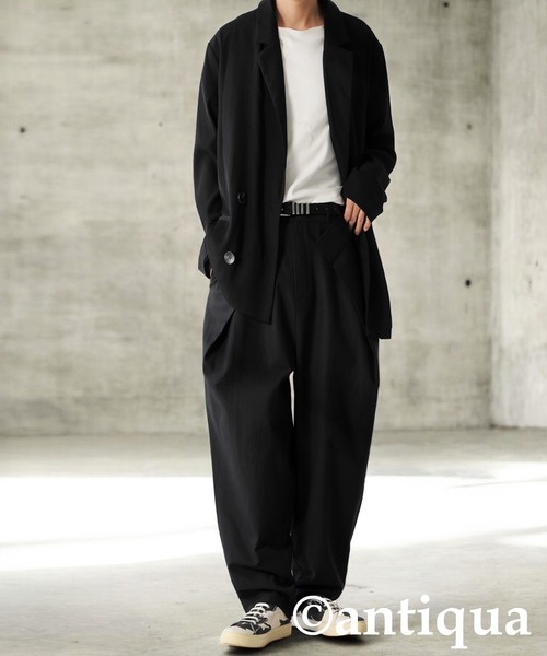 「antiqua」 パンツ MEDIUM グレー レディース_画像4