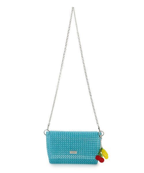 ショルダーバッグ バッグ 「L.B CANDY STOCK」フルーツビーズバッグ レディースの画像