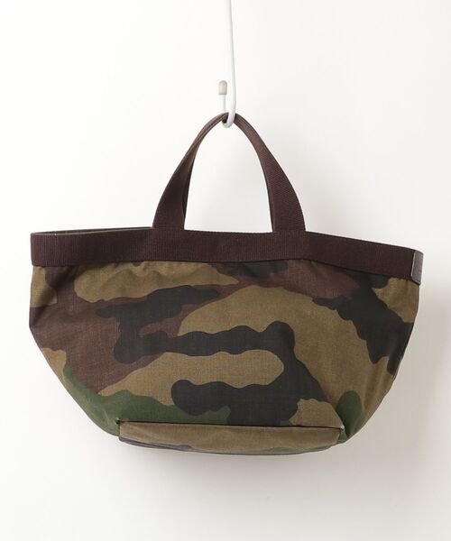 Herve Chapelier カモフラージュ柄 ハンドバッグ Herve Chapelier（エルベシャプリエ） カモフラージュハンドバッグ