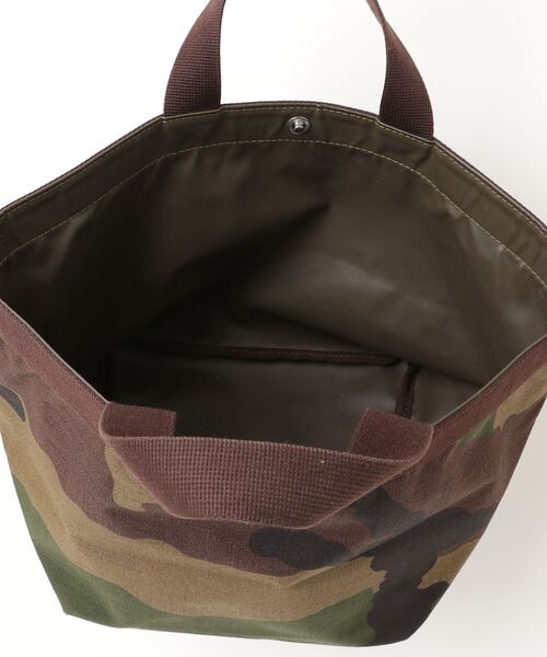 Herve Chapelier カモフラージュ柄 ハンドバッグ Herve Chapelier（エルベシャプリエ） カモフラージュハンドバッグ