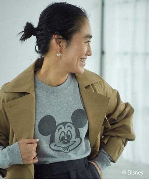 「journal standard L'essage」 長袖カットソー「Disneyコラボ」 FREE ホワイト レディース_画像7