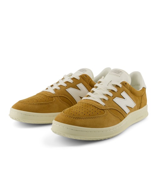 「New Balance」 ローカットスニーカー 25.5cm ブラウン レディース_画像4