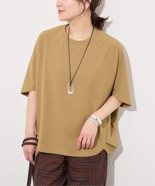 tシャツ 「追加2」「接触冷感」クールタッチ ORIGAMI Sleeveプルオーバー レディースの画像