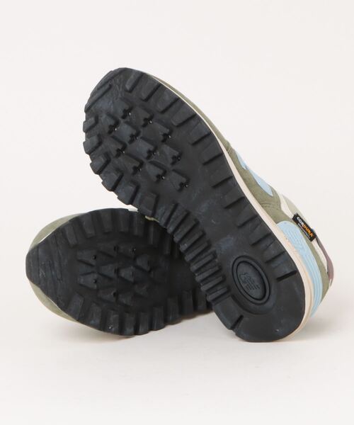 「New Balance」 ローカットスニーカー 26.5cm カーキ メンズ_画像3