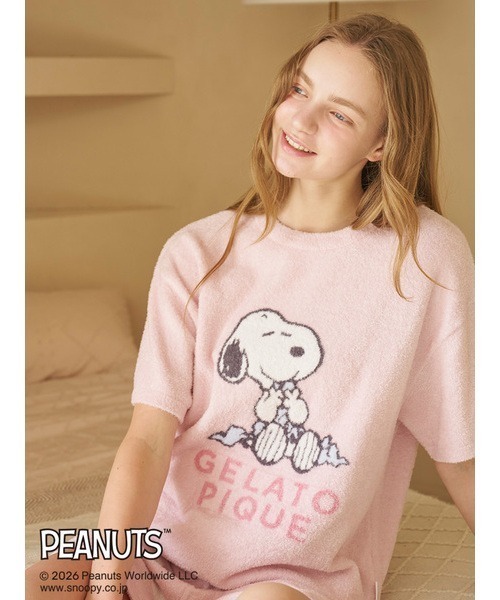 gelato pique（ジェラートピケ） パジャマ ルームウェア 「PEANUTS
