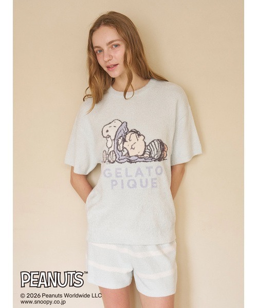 gelato pique（ジェラートピケ） パジャマ ルームウェア 「PEANUTS
