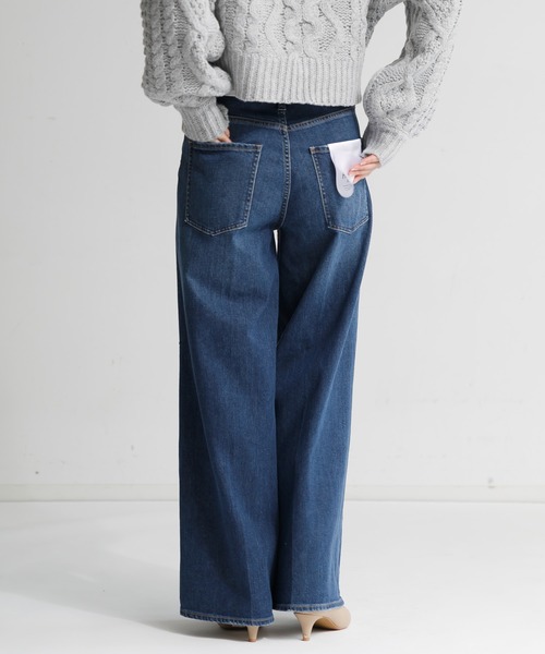 「Healthy denim」 デニムパンツ 25 ライトブルー レディース_画像7