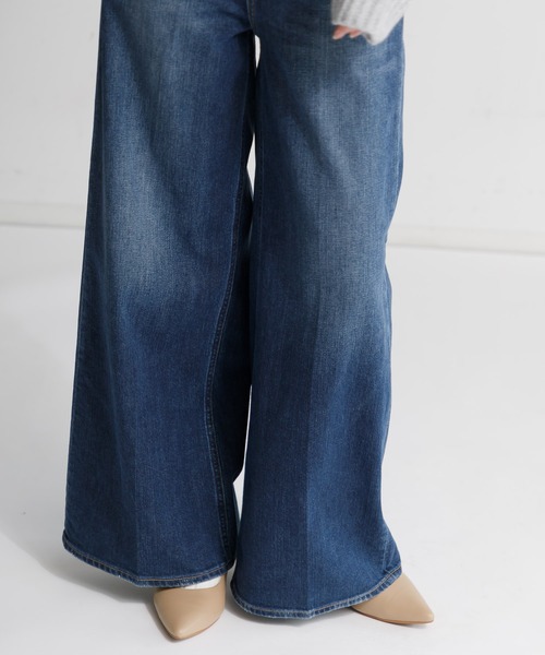 「Healthy denim」 デニムパンツ 25 ライトブルー レディース_画像9