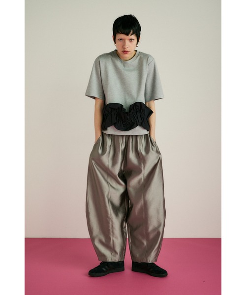 「HeRIN.CYE」 半袖カットソー FREE ネイビー レディース_画像6