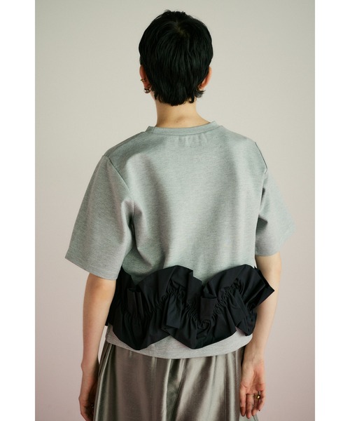 「HeRIN.CYE」 半袖カットソー FREE ネイビー レディース_画像8