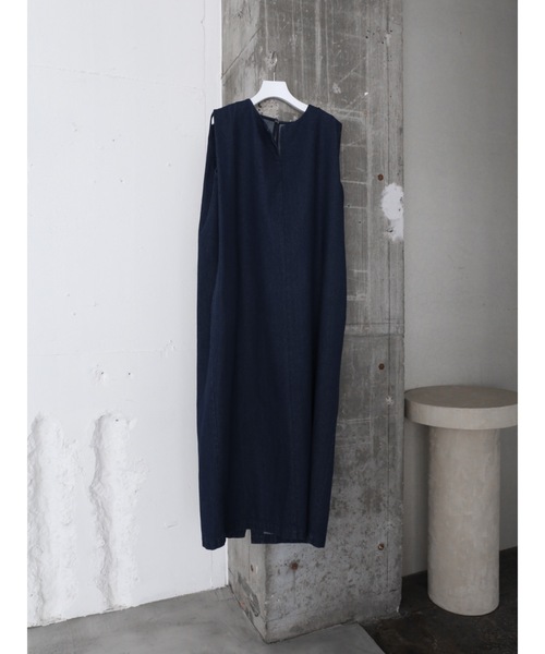 「Katrin TOKYO」 ノースリーブワンピース X-SMALL ライトブルー レディース_画像8
