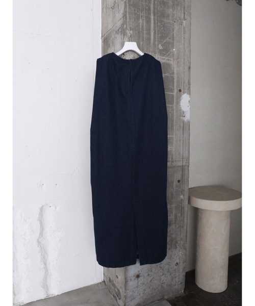 「Katrin TOKYO」 ノースリーブワンピース X-SMALL ライトブルー レディース_画像9