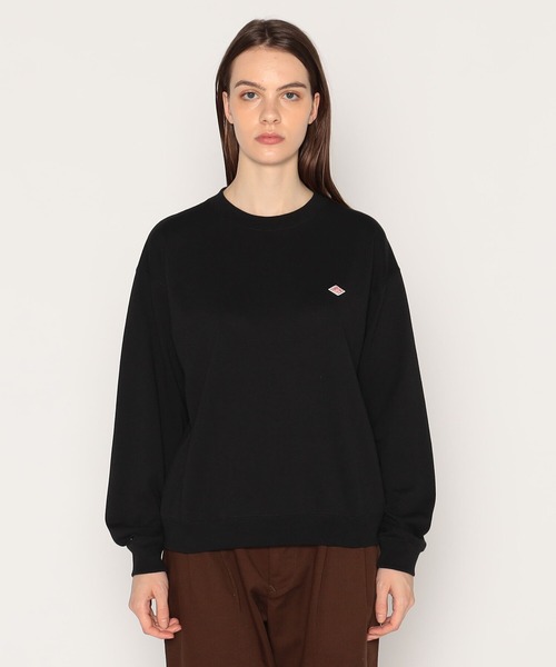 「DANTON」 スウェットカットソー X-SMALL オフホワイト レディース_画像4