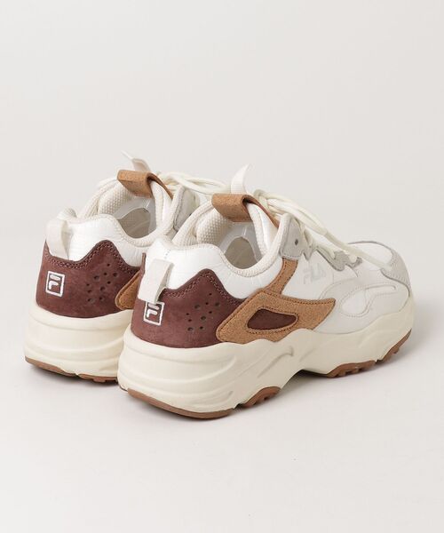 「FILA」 ローカットスニーカー 23cm ホワイト レディース_画像2