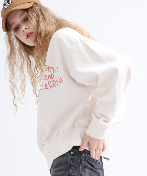 RNA（アールエヌエー） トレーナー スウェット M1308 ホックデザイン