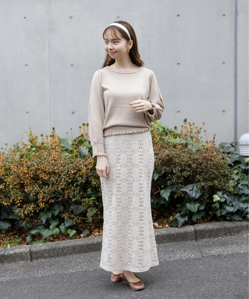 flower ニット デイリーフリルニット : ZOZOTOWN Yahoo!店 - 通販
